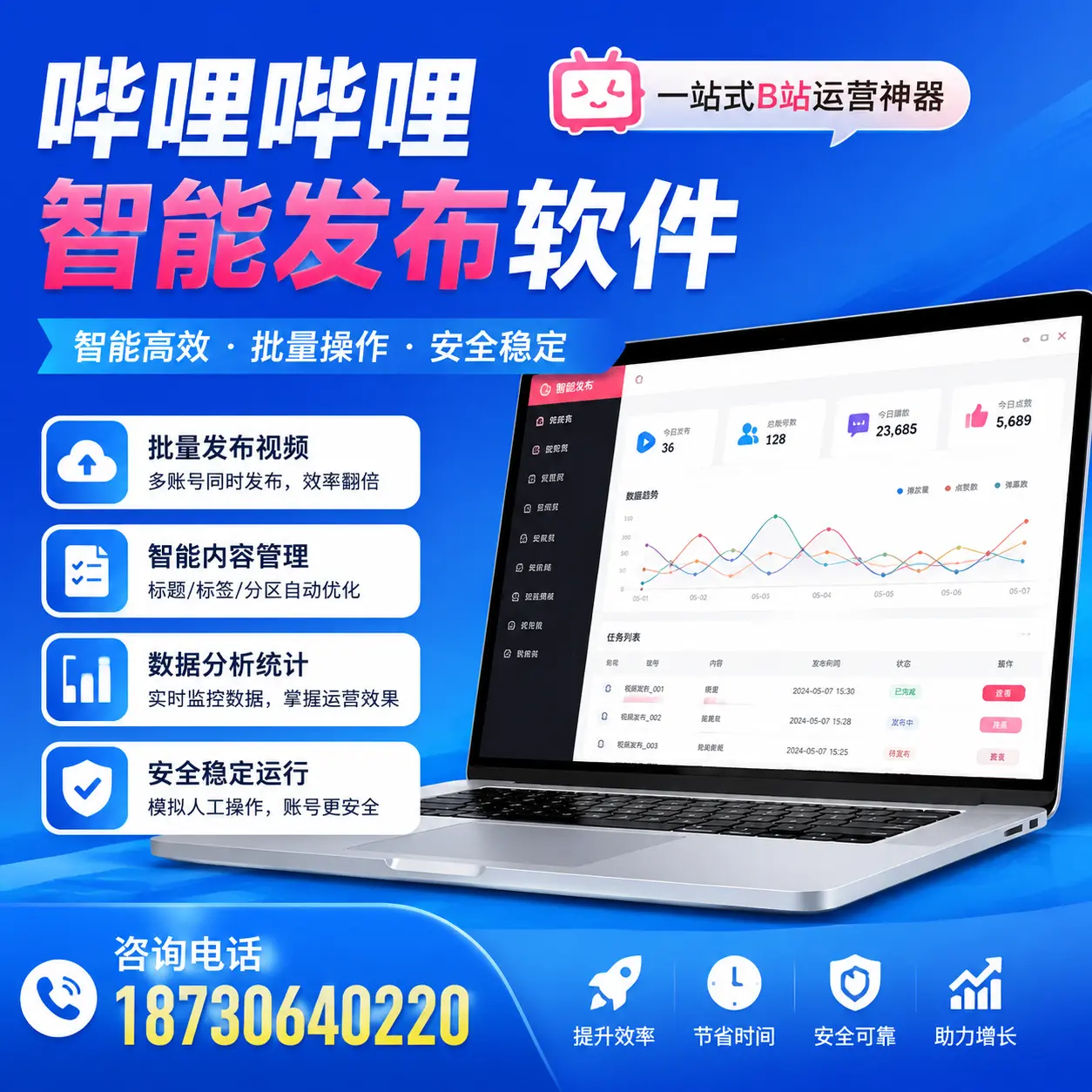 如何通过哔哩哔哩智能发布软件提升 梧州 企业曝光率